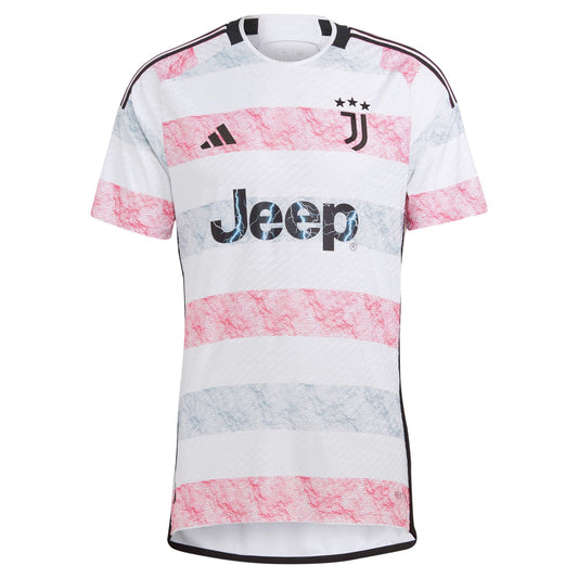 Timothy Weah Juventus adidas 2023/24 Away Authentic Jersey - White adidas