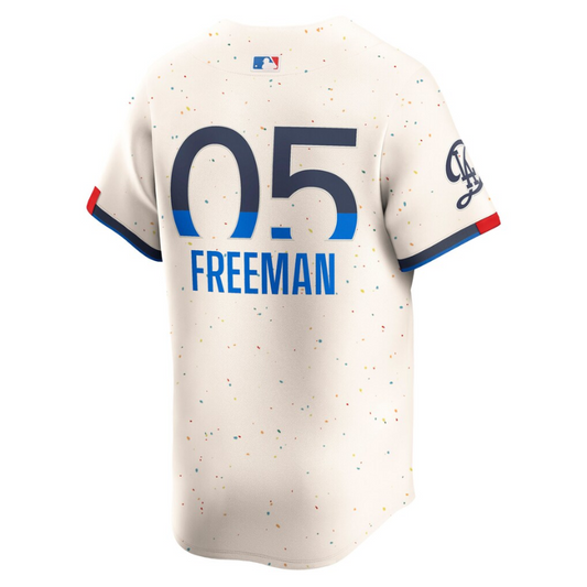 Freddie Freeman Los Angeles Dodgers Nike City Connect Limited Player Jersey - Cream Nike