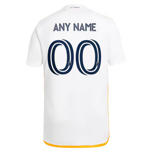 LA Galaxy adidas 2024 Angeleno Kit Custom Jersey - White Adidas