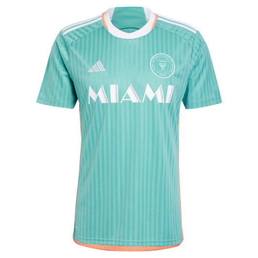 Lionel Messi Inter Miami CF adidas 2024 Archive Player Jersey - Aqua Adidas