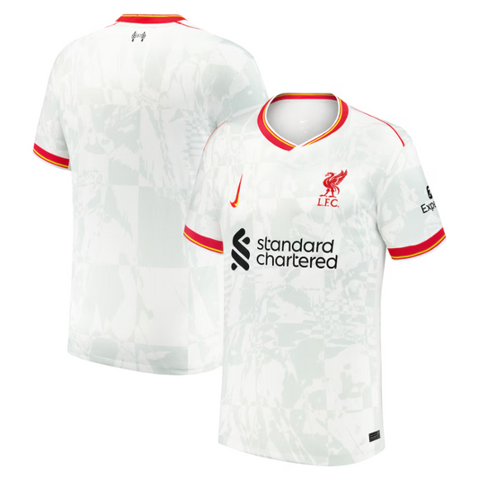 Liverpool Nike 2024/25 Third Custom Jersey - White Nike