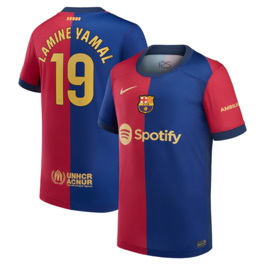 Lamine Yamal Barcelona Nike 2024/25 Home Player Jersey - Royal Nike