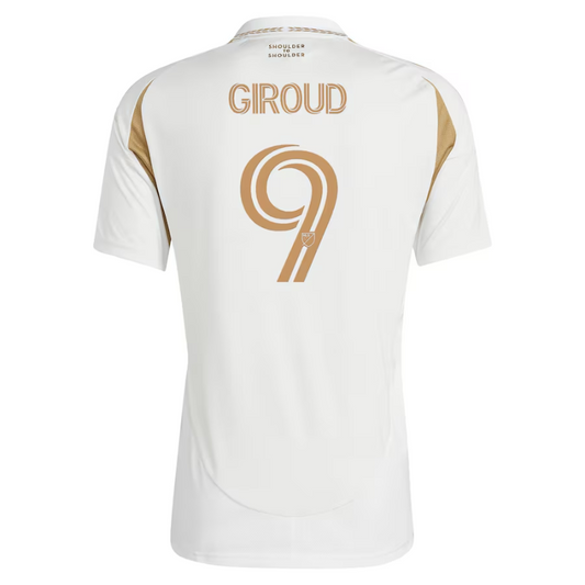 Olivier Giroud LAFC adidas 2025 Secondary Player Jersey - White Adidas