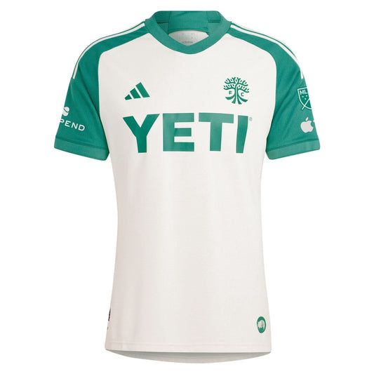 Alexander Ring Austin FC adidas 2024 The Armadillo Kit Authentic Player Jersey – Tan adidas