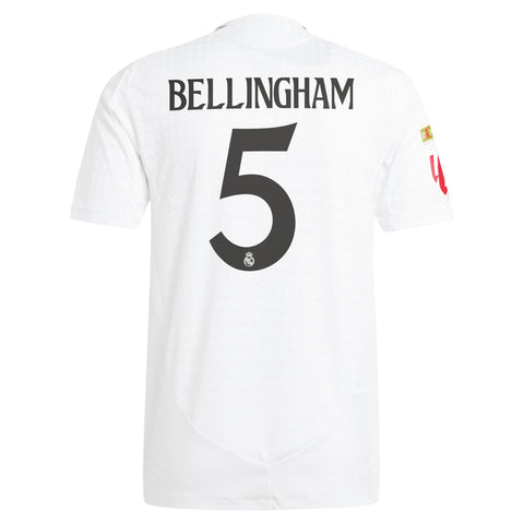Jude Bellingham Real Madrid adidas 2024/25 Home Authentic Player Jersey - White adidas