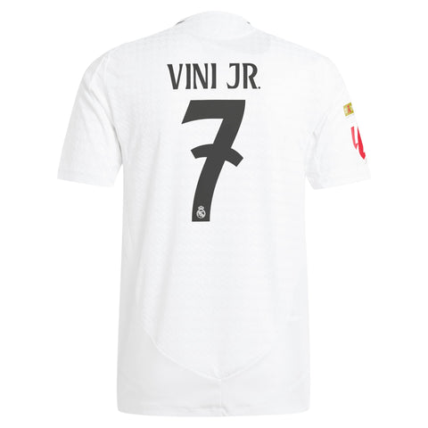 Vini Jr. Real Madrid adidas 2024/25 Home Authentic Player Jersey - White adidas