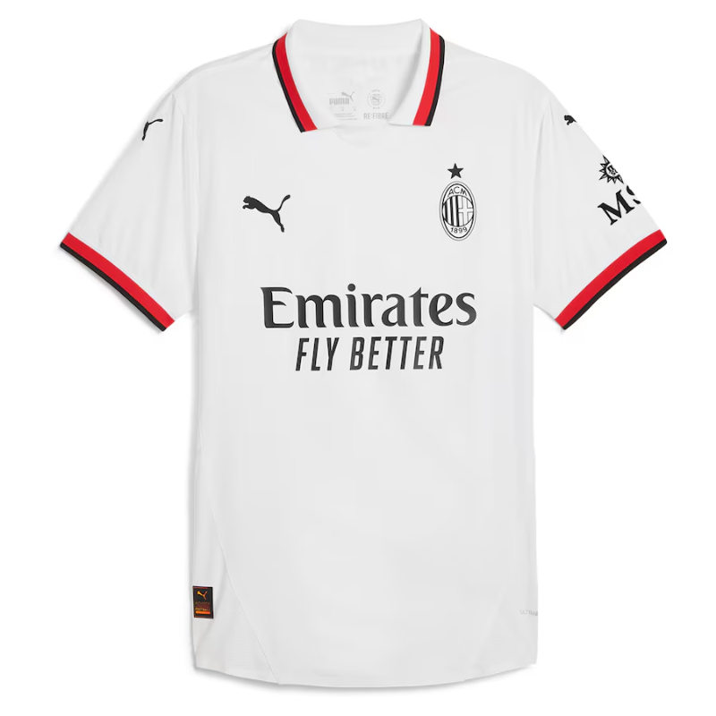 AC Milan Puma 2024/25 Away Authentic Jersey - White Puma