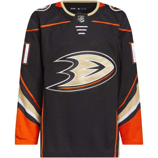 Trevor Zegras Anaheim Ducks adidas Home Primegreen Authentic Player Jersey - Black Adidas