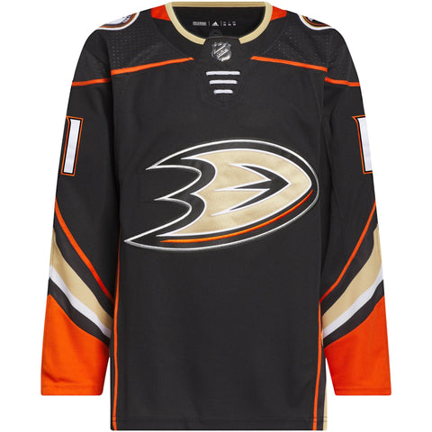 Trevor Zegras Anaheim Ducks adidas Home Primegreen Authentic Player Jersey - Black Adidas