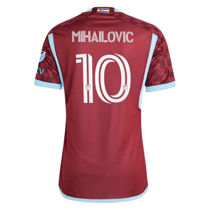 Djordje Mihailovic Colorado Rapids adidas 2024 One Flag Kit Authentic Player Jersey - Burgundy Adidas