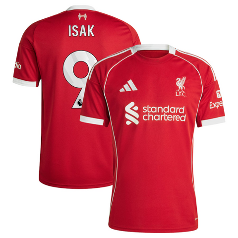 Alexander Isak Liverpool adidas 2025/26 Home Player Jersey - Red Adidas