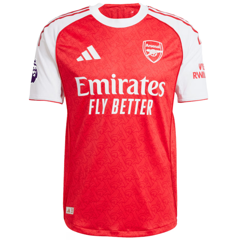 Arsenal adidas 2025/26 Home Authentic Jersey - Red Adidas