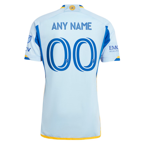 Atlanta United FC adidas 2024 The Resurgens Kit Authentic Custom Jersey - Light Blue adidas