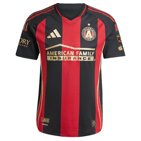 Atlanta United FC adidas 2025 The Connector Authentic Custom Jersey - Black adidas