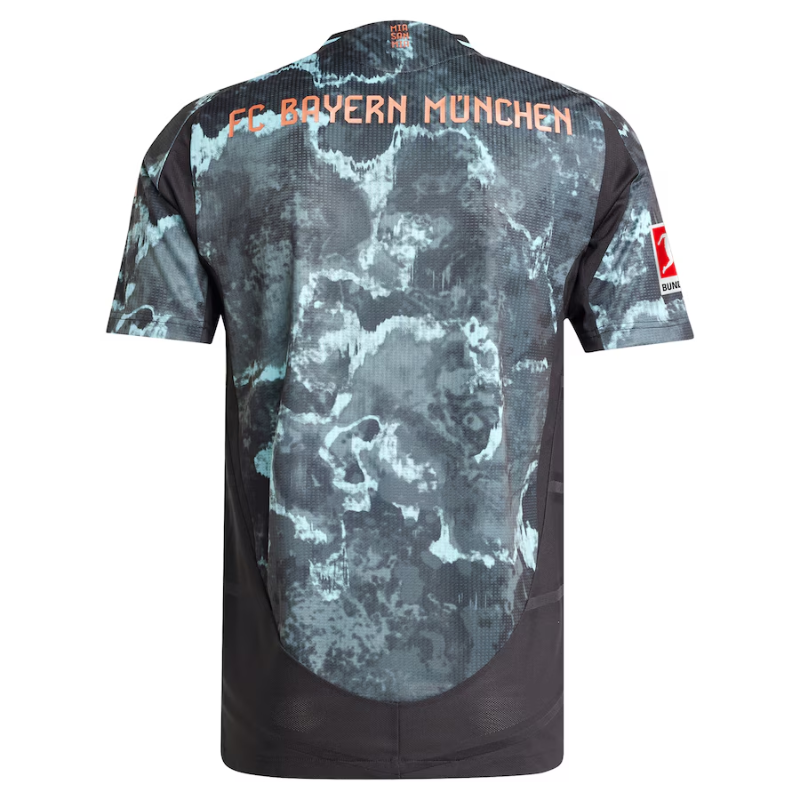 Bayern Munich adidas 2024/25 Away Jersey - Black Adidas