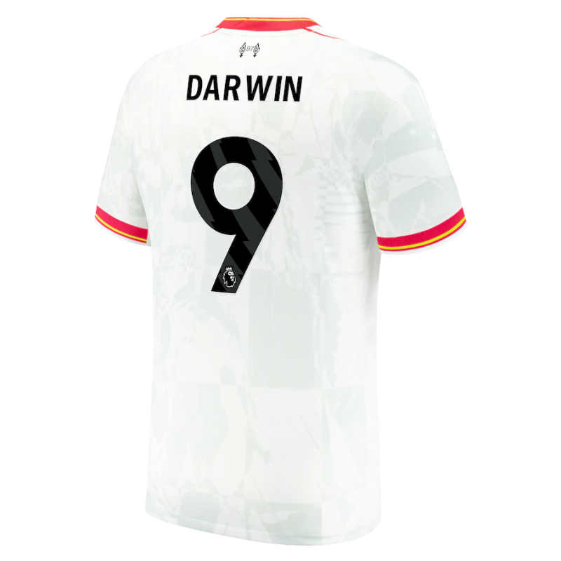 Darwin Núñez Liverpool Nike 2024/25 Third Jersey - White Nike