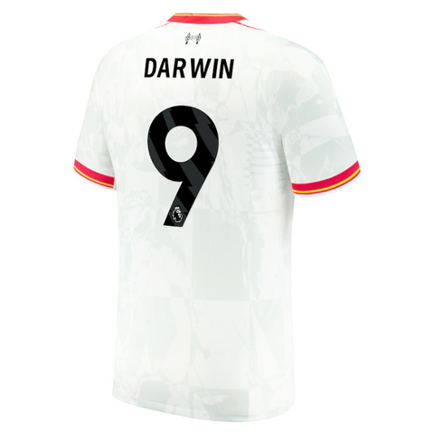Darwin Núñez Liverpool Nike 2024/25 Third Jersey - White Nike