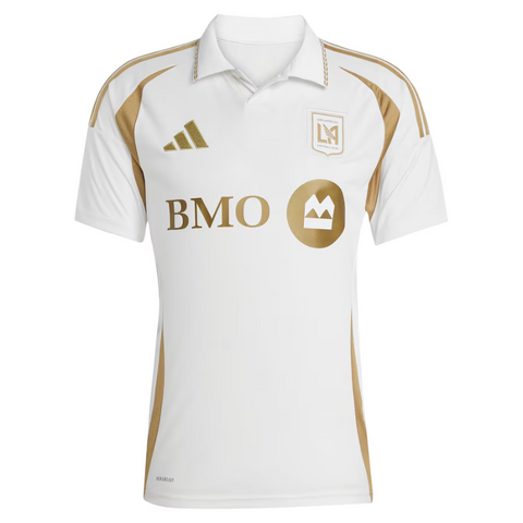 David Martinez LAFC adidas 2025 Secondary Player Jersey - White Adidas
