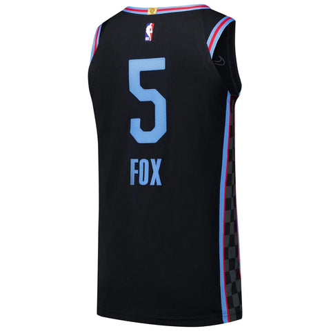 De'Aaron Fox Sacramento Kings Nike Authentic Player Jersey - City Edition - Black Nike