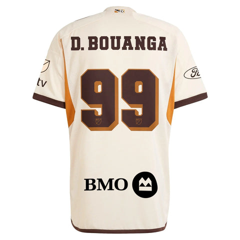 Denis Bouanga LAFC adidas 2024 Archive Authentic Jersey - Tan Adidas