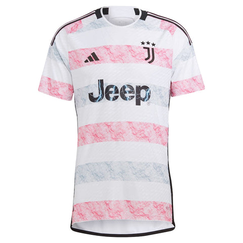 Dušan Vlahović Juventus adidas 2023/24 Away Authentic Jersey - White Adidas