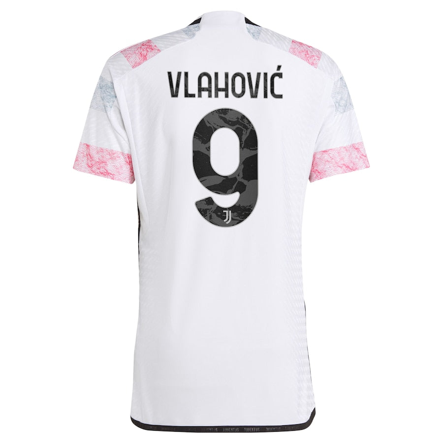 Dušan Vlahović Juventus adidas 2023/24 Away Authentic Jersey - White Adidas
