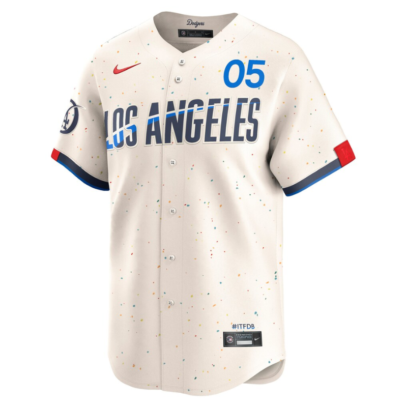 Freddie Freeman Los Angeles Dodgers Nike City Connect Limited Player Jersey - Cream Nike