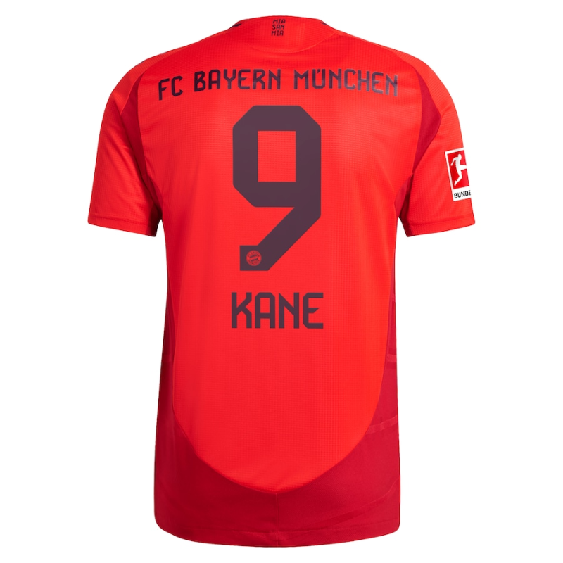 Harry Kane Bayern Munich adidas 2024/25 Home Player Jersey - Red Adidas