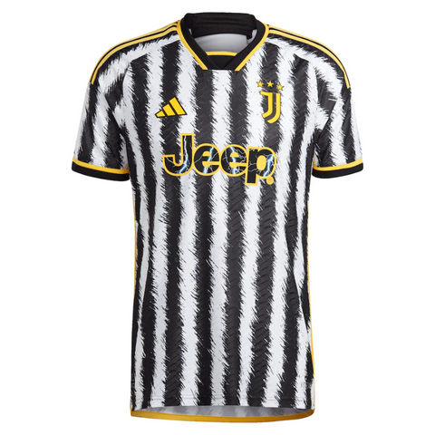 Juventus Adidas 2023/24 Home Authentic Jersey - Black Adidas