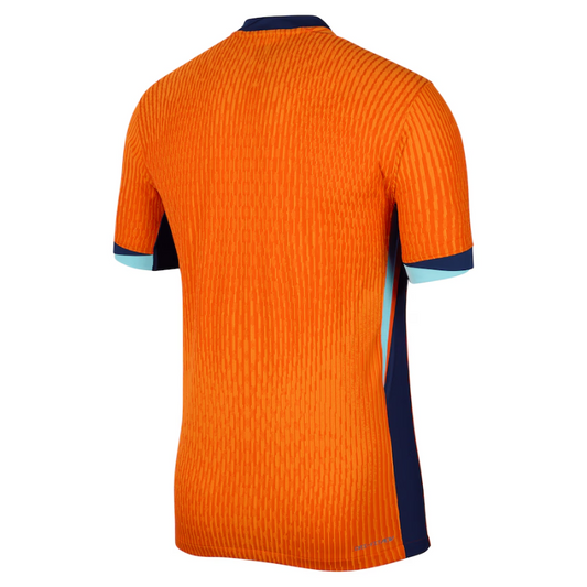 Netherlands National Team Nike 2024 Home Authentic Blank Jersey - Orange Nike