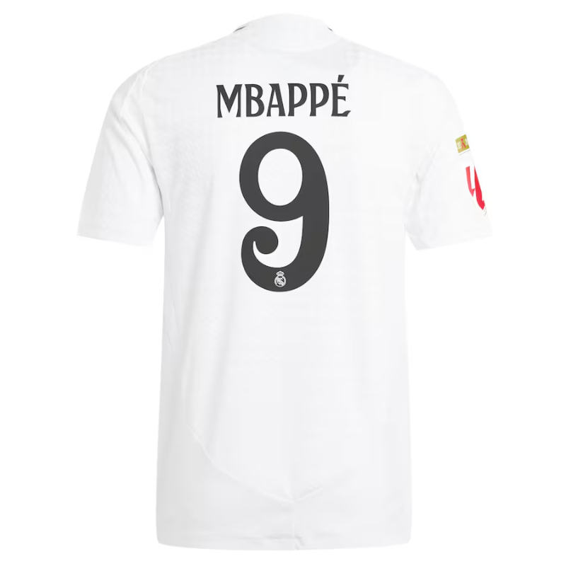 Kylian Mbappé Real Madrid Adidas 2024/25 Home Authentic Player Jersey - White Adidas