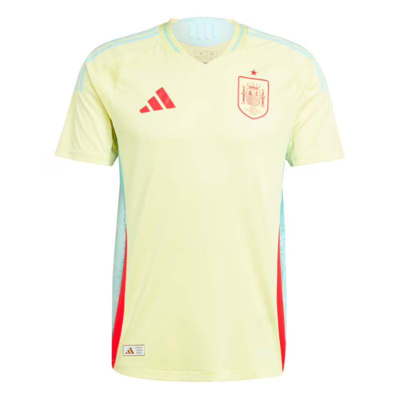 Spain National Team Adidas 2024 Away Authentic Jersey - Yellow Jersey Teams Leagues™