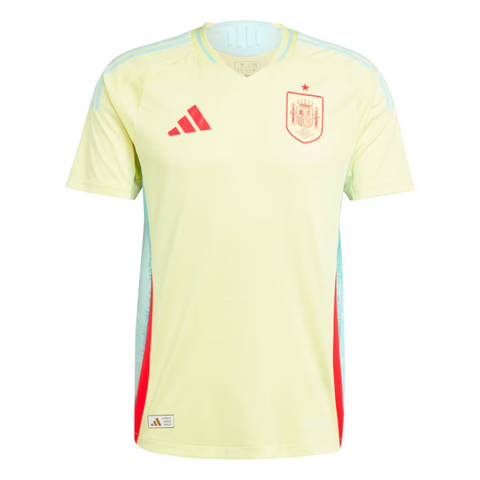 Spain National Team Adidas 2024 Away Authentic Jersey - Yellow Jersey Teams Leagues™