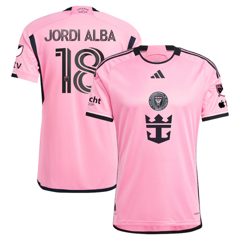 Jordi Alba Ramos Inter Miami CF Adidas 2024 2getherness Player Jersey - Pink Adidas