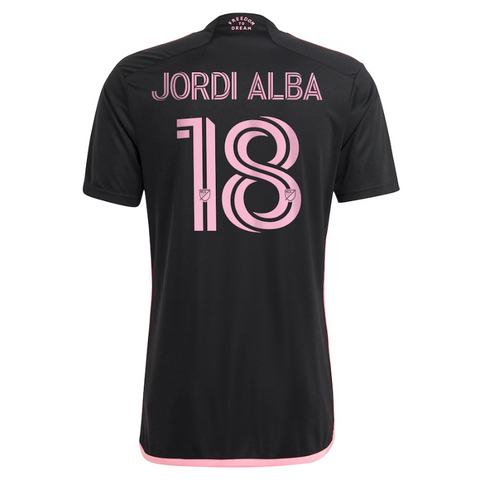 Jordi Alba Ramos Inter Miami CF adidas 2024 La Noche Player Jersey - Black Adidas