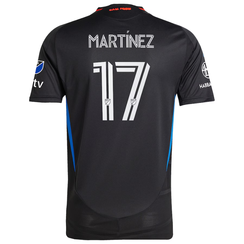 Josef Martinez San Jose Earthquakes adidas 2025 The 50 Kit Authentic Player Jersey - White (Copy) adidas