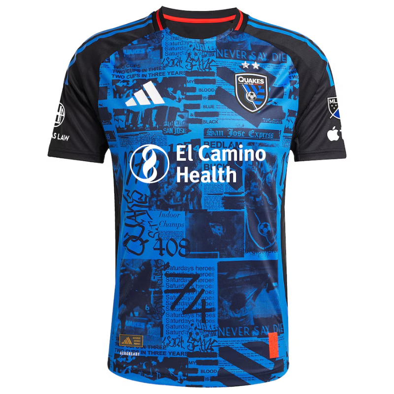 Josef Martinez San Jose Earthquakes adidas 2025 The 50 Kit Authentic Player Jersey - White (Copy) adidas