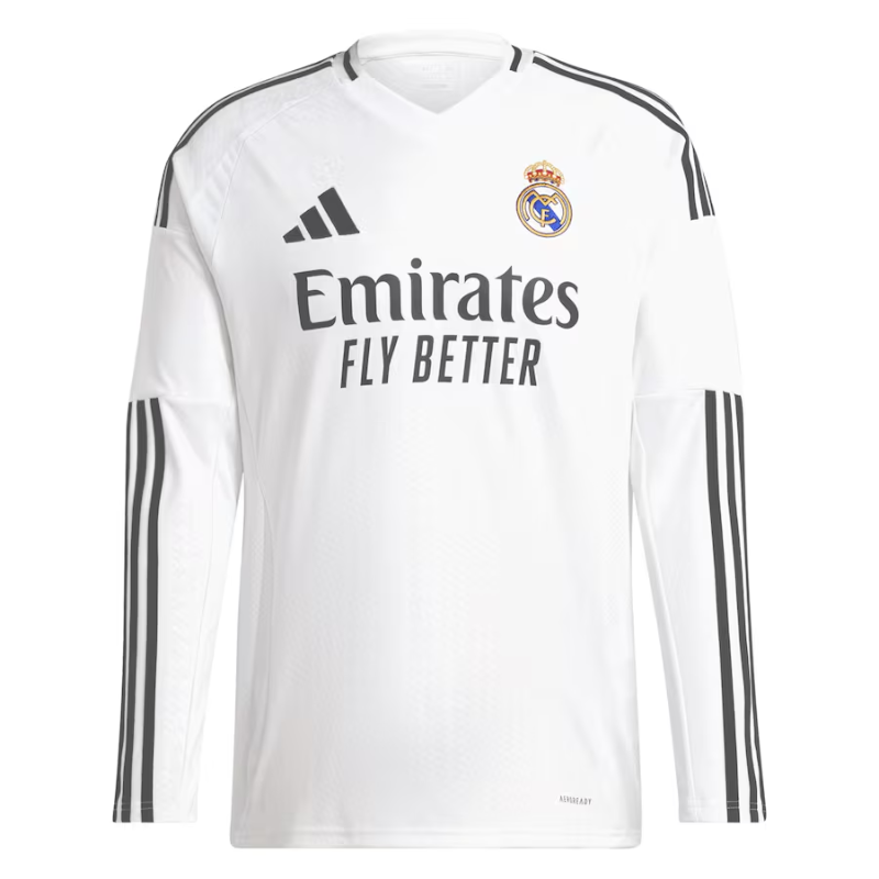 Jude Bellingham Real Madrid adidas 2024/25 Home Long Sleeve Player Jersey - White Adidas