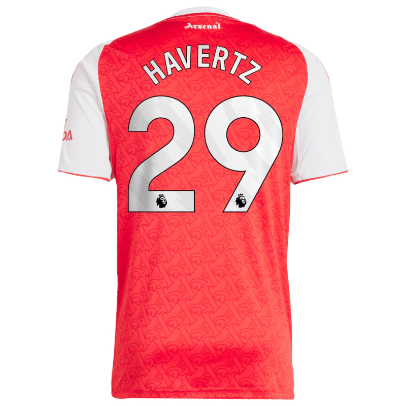 Kai Havertz Arsenal adidas 2025/26 Home Player Jersey - Red Adidas