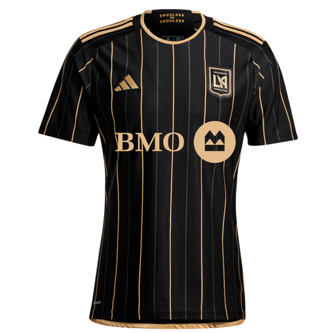 LAFC adidas 2024 Primary Jersey - Black Adidas