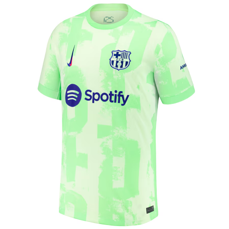 Lamine Yamal Barcelona Nike 2024/25 Third Player Jersey - Yellow Nike