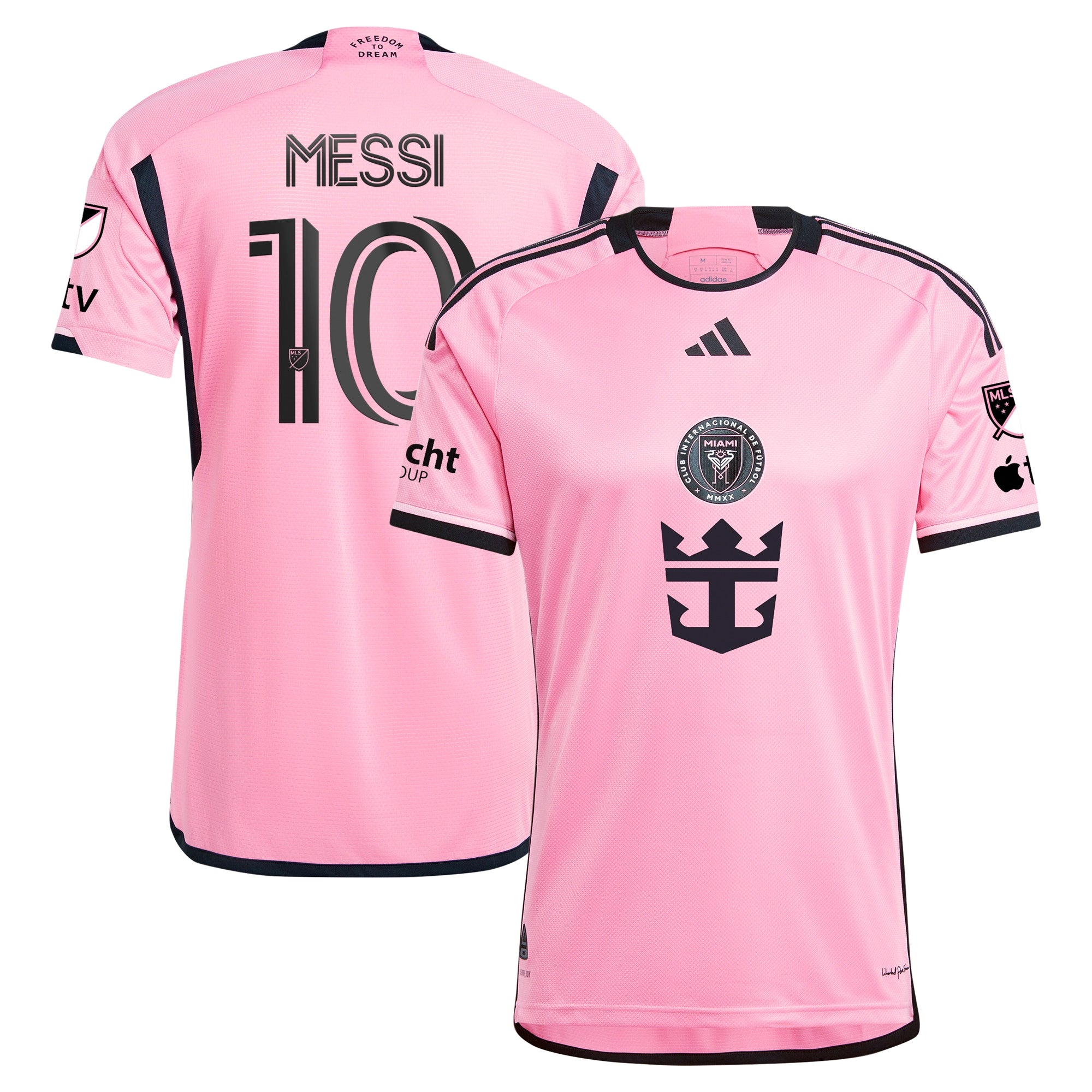 Lionel Messi Inter Miami CF adidas 2024 2getherness Authentic Player Jersey - Pink Adidas