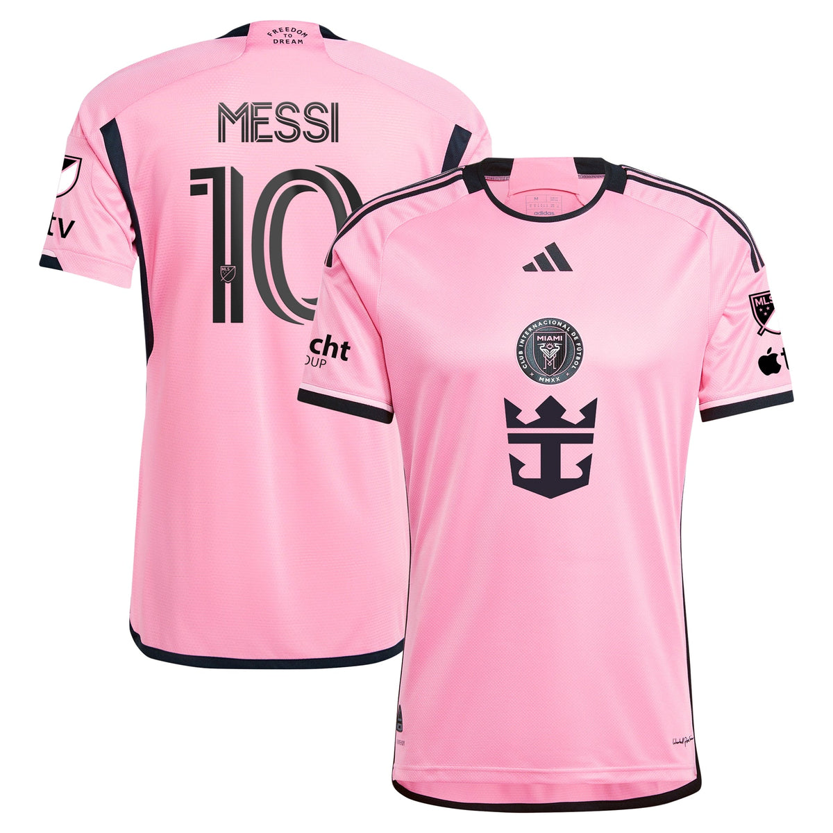 Lionel Messi Inter Miami CF adidas 2024 2getherness Authentic Player Jersey - Pink Adidas