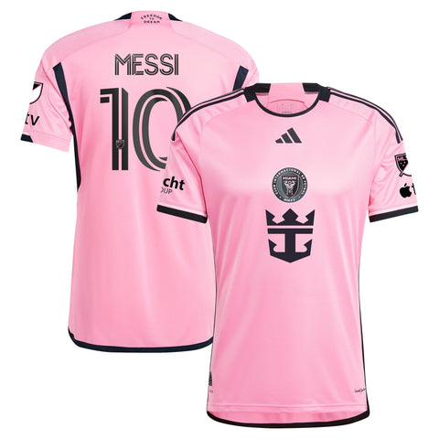 Lionel Messi Inter Miami CF adidas 2024 2getherness Authentic Player Jersey - Pink Adidas