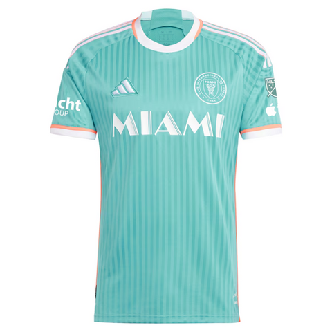 Lionel Messi Inter Miami CF adidas 2024 Archive Jersey - Aqua Adidas