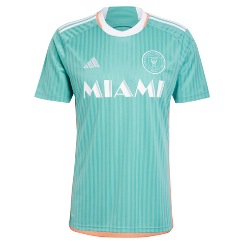Lionel Messi Inter Miami CF adidas 2024 Archive Player Jersey - Aqua Adidas