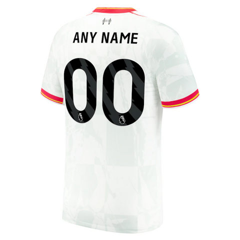 Liverpool Nike 2024/25 Third Custom Jersey - White Nike