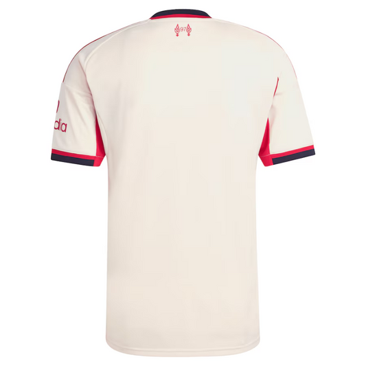 Liverpool adidas 2025/26 Away Jersey - White Adidas