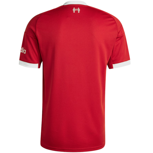 Liverpool adidas 2025/26 Home Jersey - Red Adidas