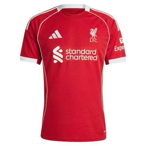 Liverpool adidas 2025/26 Home Jersey - Red Adidas
